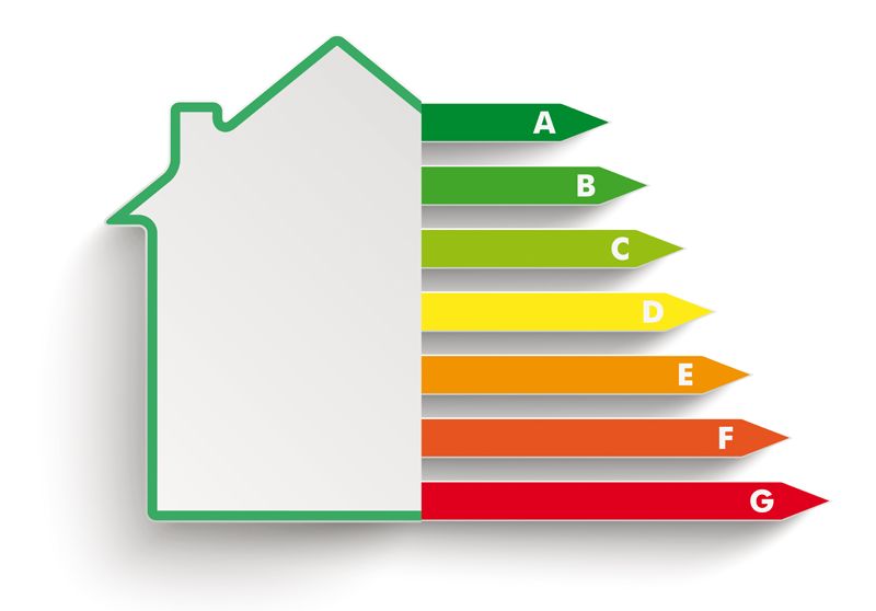 Energieeffizienzklassen A bis G – Skala Energieausweis